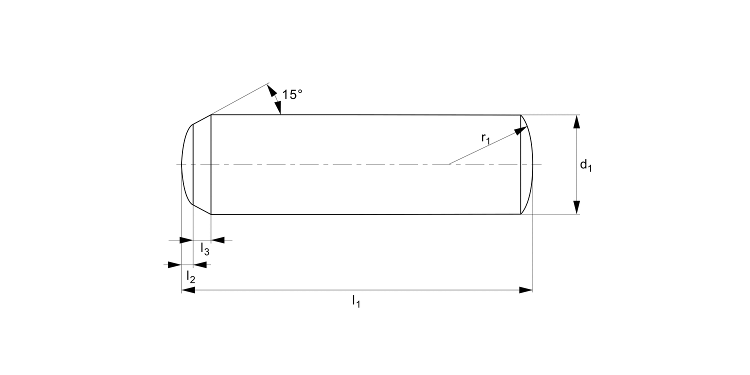 P1204 Steel Dowel Pins