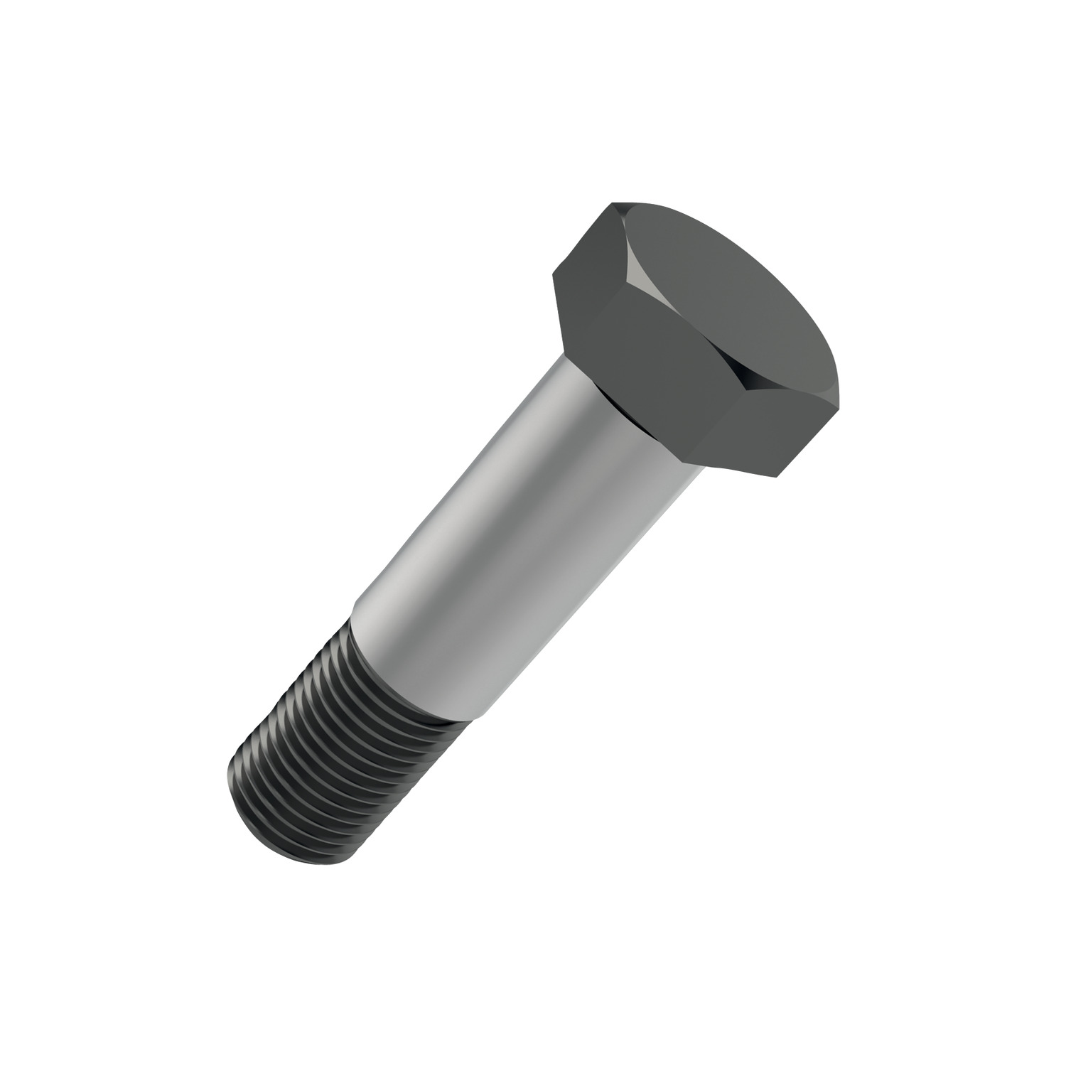 P0141.SC - Steel Shoulder Bolts - Hex. Head