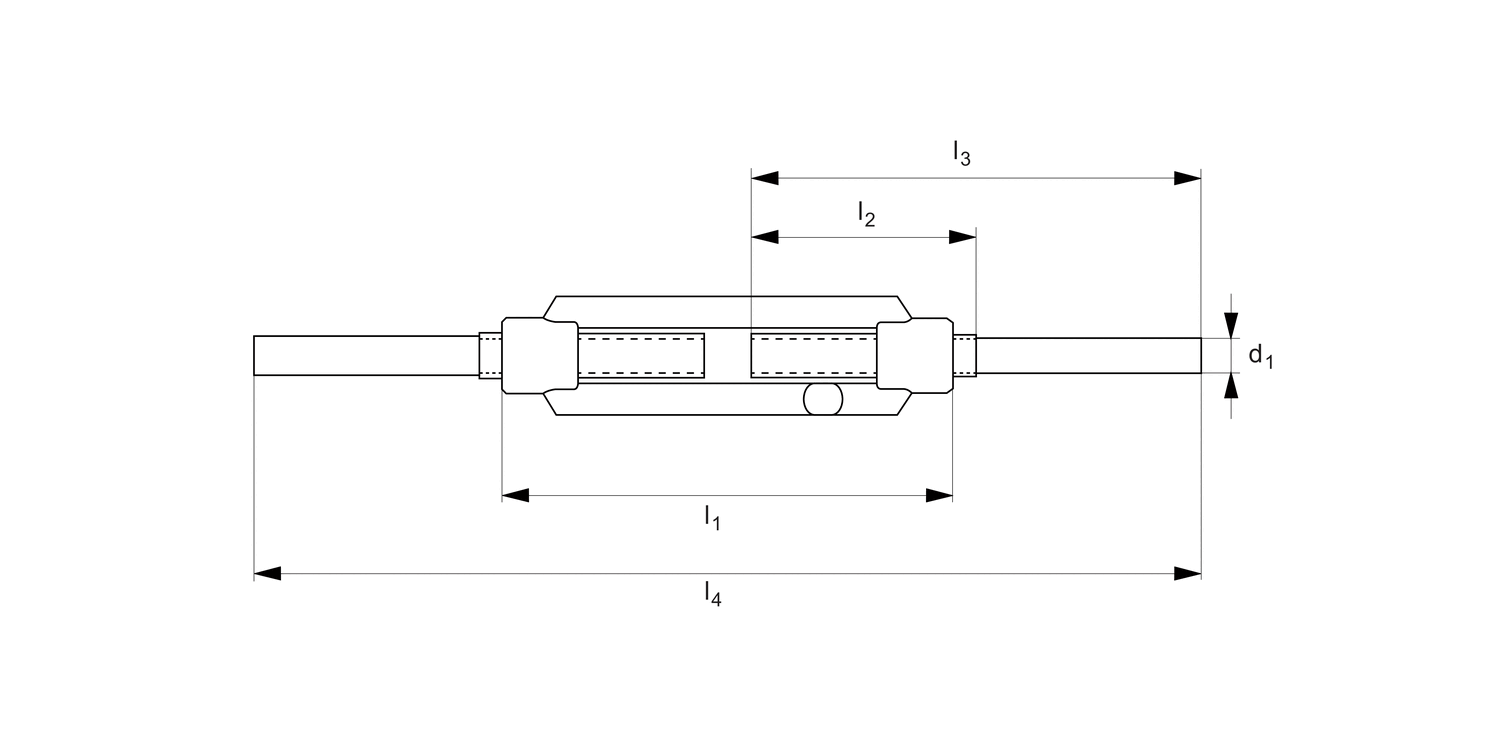 R3836 Stub End Turnbuckles