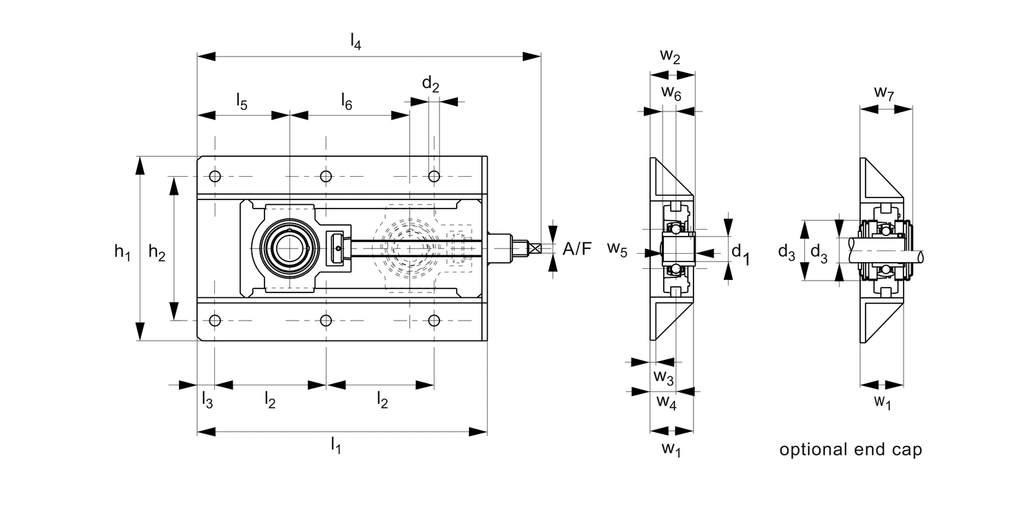 L1865 Take-up Units &amp; Frame
