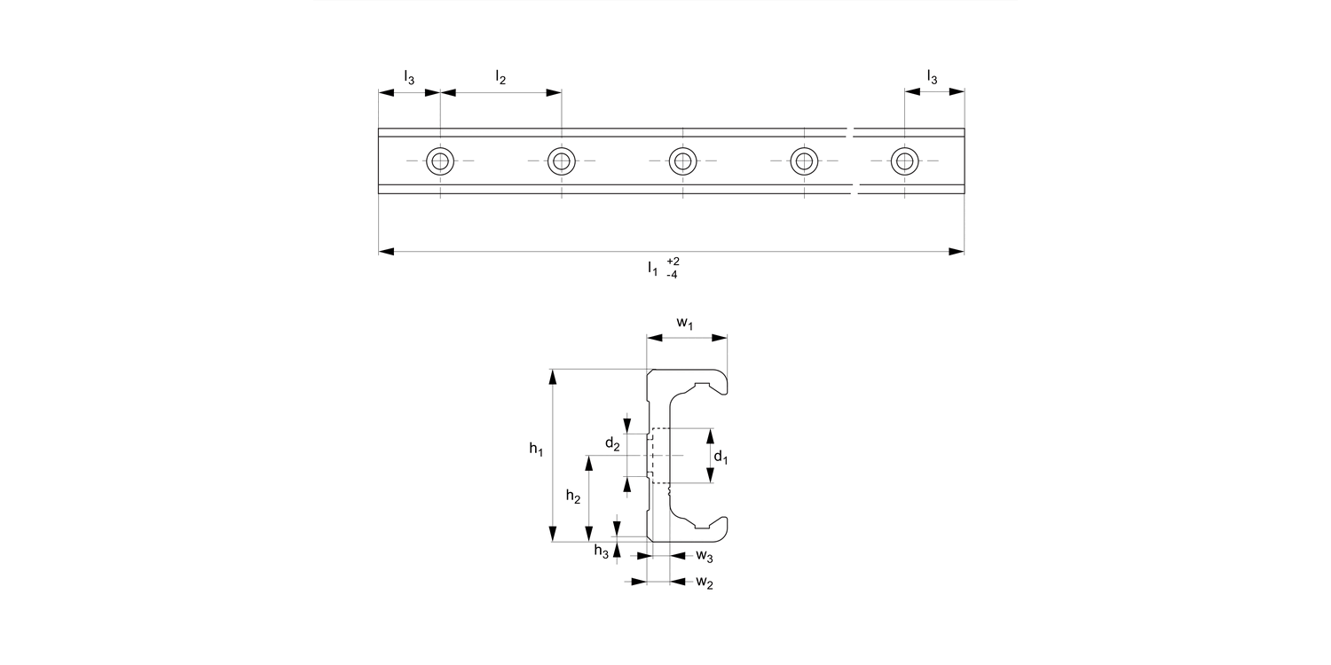 L1963.TLC63 Very Heavy Duty T Rail