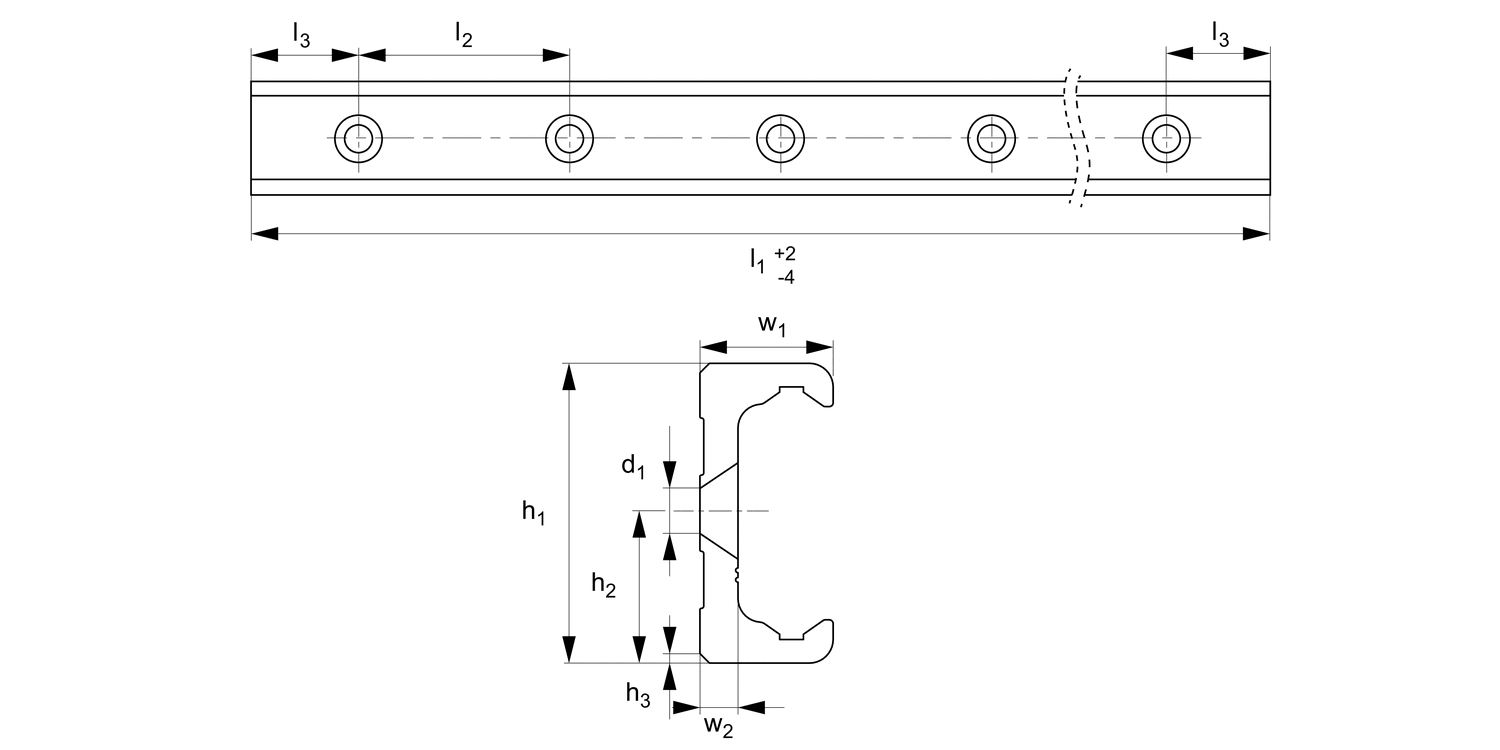 L1963.63T-V Very Heavy Duty T Rail