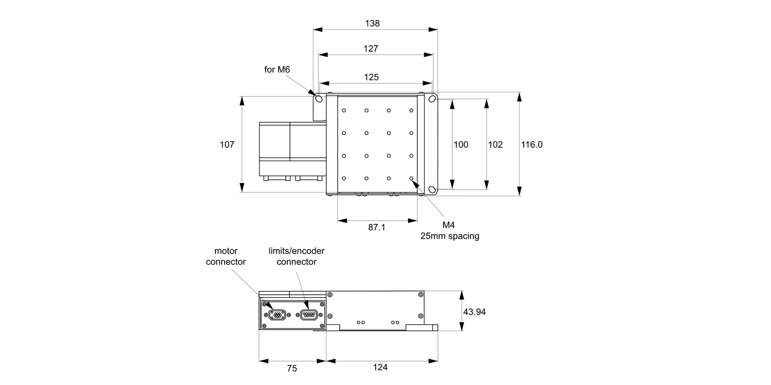 L3592 Motorised Vertical Lift Stages