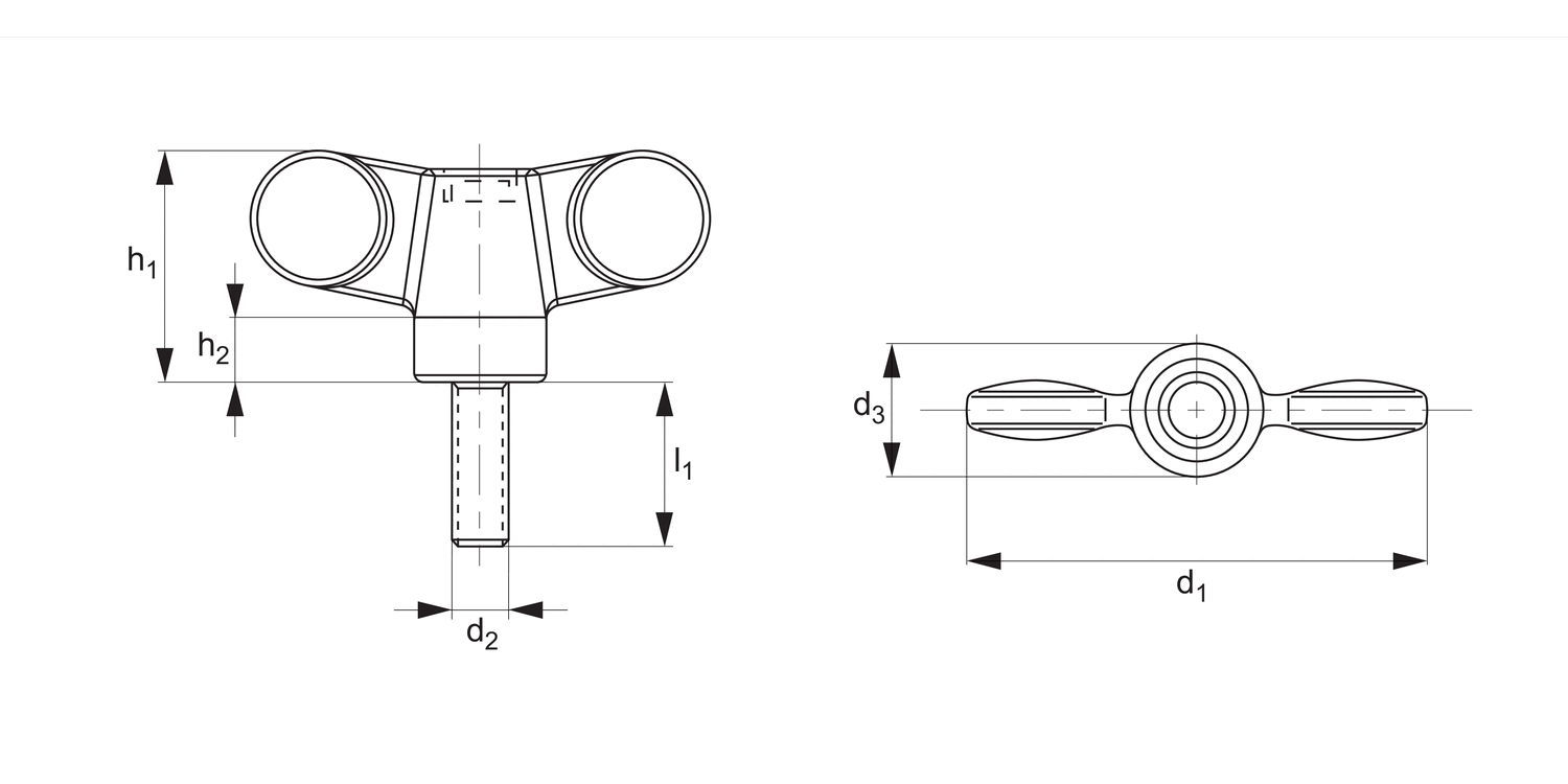P0481 Wing Nut