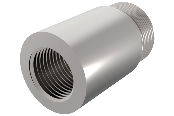 Miniature cylindrical ball nut